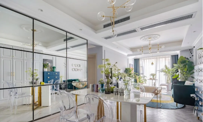 100㎡法式輕奢案例 | 浪漫而經(jīng)典！